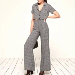Reformation "Cooper" two-piece suit set